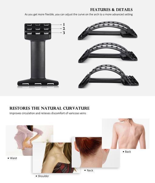 Gadgets d'Eve beauté BACPI™_ : Soulager immédiatement les douleurs dorsales et ceux du corps en entier .