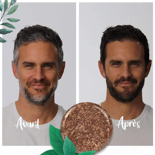 BARSHO™ : Shampoing Solide Naturel pour Restorer la Couleur Naturel de vos Cheveux